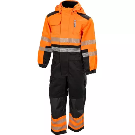 Patron lasten haalari Miko Hi-Vis oranssi/musta - Lasten haalarit - PAT252L-110 - 1
