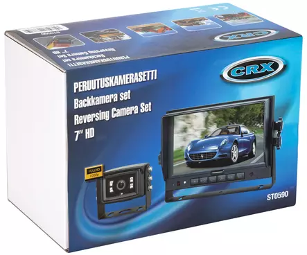 PERUUTUSKAMERA SETTI HD 7 TUUMAA - Langalliset peruutuskamerat - ST0590 - 1