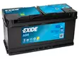 Exide EK1060 AGM käynnistysakku 106Ah 950A -/+ - Exide akut - 1815-EK1060 - 1
