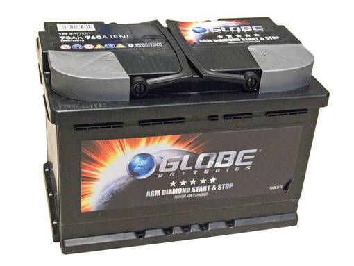 Akku Globe AGM 70Ah - Muut akut - 1806-75070 - 1