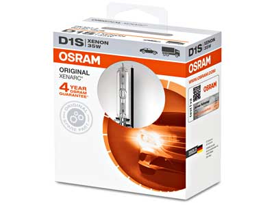 D1S Osram Xenarc Original 4150K - D1S ja D1R - 10-66140 - 1
