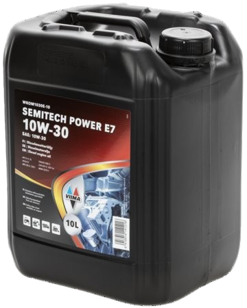 Viima semitech power E7 10W-30 10L - Moottoriöljyt - WKOM1030E-10 - 1