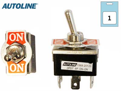 Vipukytkin 2-asentoinen - Katkaisijat - 1569-20120 - 1