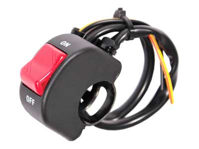 Keinukytkin ON/OFF tankokiinnitys 22mm - Lisävalojen relejohtosarjat  - 1570-30270 - 1