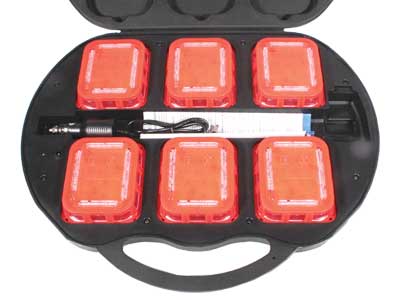 LED-varoitusvalosalkku 6kpl Autoline - LED-tasovilkut - 1603-580050 - 1