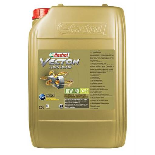 Castrol Vecton Long Drain 10W-40 E6/E9 20L - Moottoriöljyt - 315210 - 1