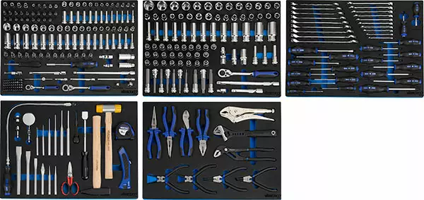 Boxo moduuli työkalusarja 330-osainen - Työkalu moduulit - 285-TK330 - 1