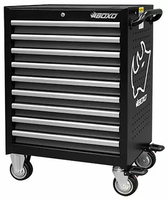 Boxo työkaluvaunu 7091A + 330-osainen työkaluvalikoima - Työkaluvaunut ja -pakit - 285-7091A-330 - 1