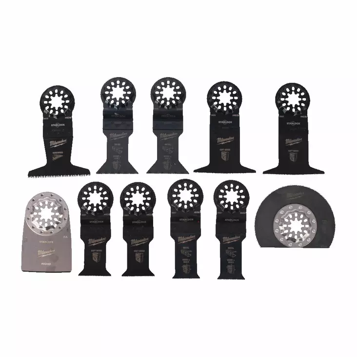 Milwaukee Yleisteräsarja monitoimityökaluun, 11-osaa - Muut terät - 48906090 - 1