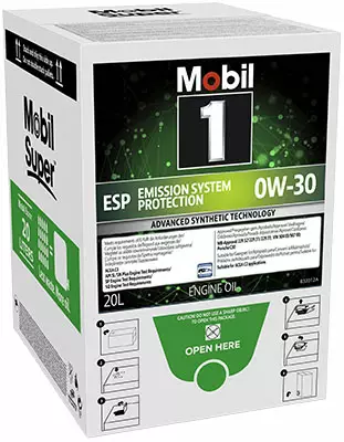 Mobil 1 ESP 0W-30 20l - Moottoriöljyt - 117-157750 - 1