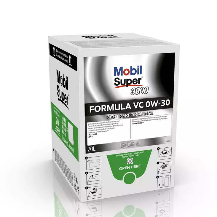 Mobil Super 3000 Formula VC 0W-30 20l - Moottoriöljyt - 117-155530 - 1