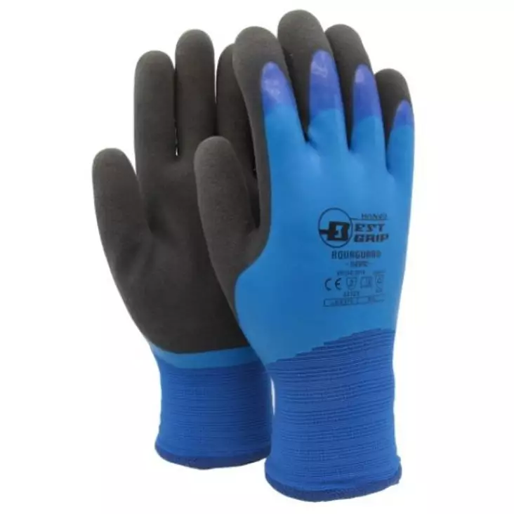 Thermokäsine lateksipinta koko-10 - Vuorelliset työkäsineet - LKX970-10 - 1