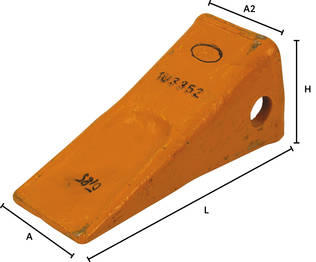 Kauhan kynsi CAT J250 1U3252 - Työkalut ja tarvikkeet - KK20301 - 2