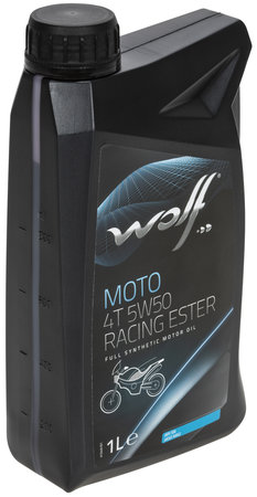 Wolf Moto 4T 5w-50 racing ester 1l - MP, ATV ja Vene öljyt - WOLF29168-1 - 1