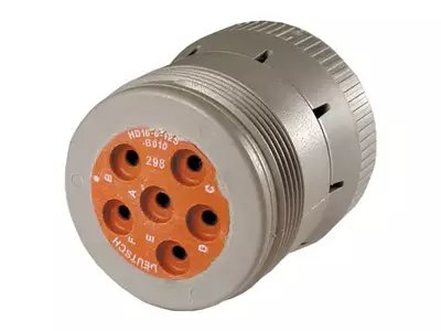 Liitin Deutsch HD10 6-napainen - Lisävalojen liittimet - 1605-N8K151 - 2