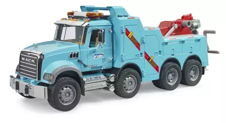 Mack Granite Raskas Hinausauto 02831 Bruder - Bruder ajoneuvot - U02831 - 1