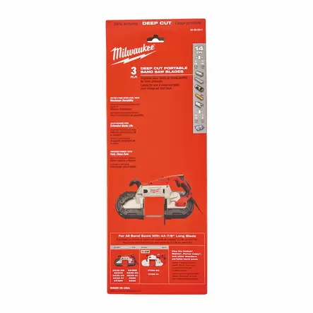 Milwaukee vannesahanterä 1140mm, 3kpl - Muut terät - 48390511 - 1