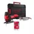 Akkupistosaha Milwaukee M18 FBJS-0 paketti - Milwaukee 18V akkukonepaketit - M18FBJS-SET1 - 1
