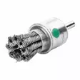 Milwaukee tupsuharja suorahiomakoneeseen 19x72mm, punottu ruostumaton teräsharja 0.35mm - Laikkaharjat - 4932501731 - 1