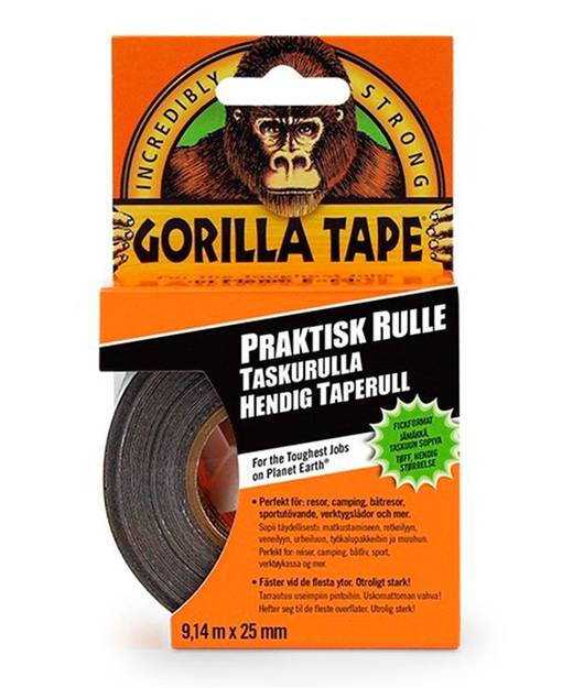 Gorilla teippi Handy Roll 25mm 9m - Tarvikkeet - GT-9X1 - 1
