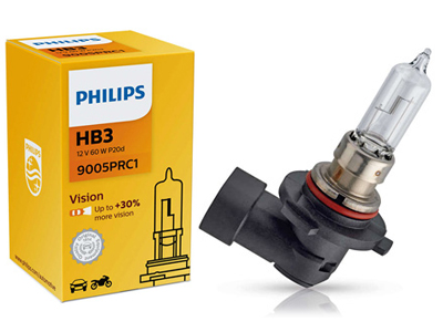 Halogenpolttimo HB3 9005 Philips - HB3, HB4 - 10-9005PRC1 - 1