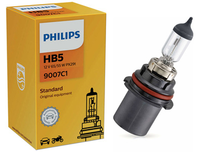 Halogenpolttimo HB5 9007 Philips Vision - HB3, HB4 - 10-9007C1 - 1