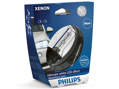 Philips D1S WhiteVision gen2 Xenon-polttimo - D1S ja D1R - 10-85415WHV2S1 - 1