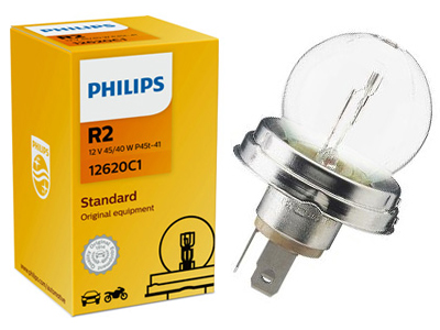 Polttimo R2 Philips 45/40W - Metallikantapolttimot - 10-12620C1 - 1