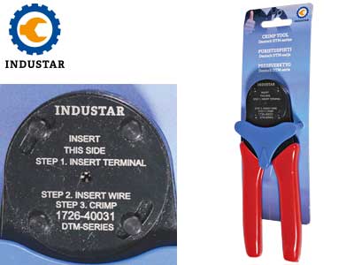 Puristuspihdit Deutsch-liittimille DTM-sarja - Lisävalojen liittimet - 1726-40031 - 1