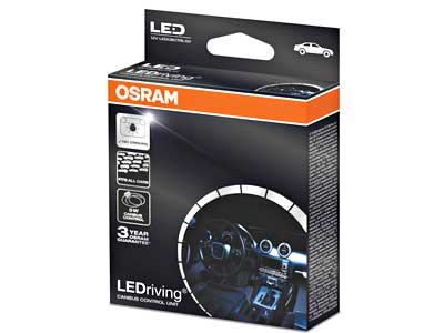 CAN-väyläsovitinpari LED-valoille Osram 5W - LED-polttimot - 10-LEDCBCTRL101 - 1