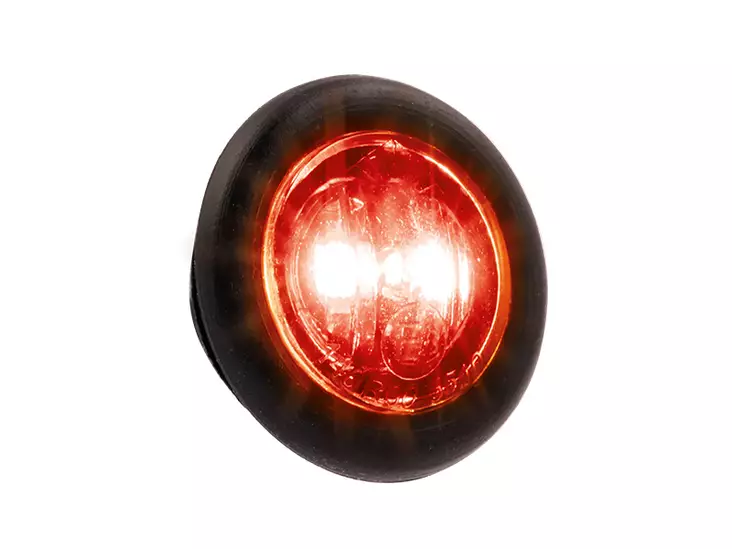 LED-äärivalo Optibeam Dark Phantom punainen - LED-äärivalot - 1608-3101 - 1