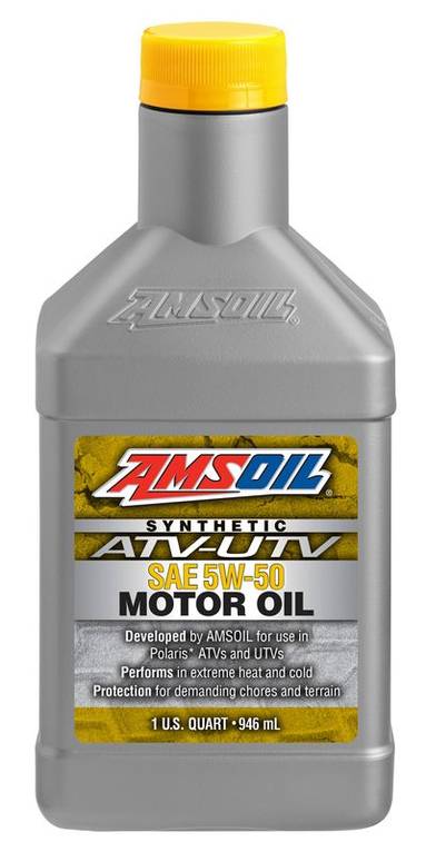 Amsoil 5W-50 Synthetic ATV/UTV 946ml - MP, ATV ja Vene öljyt - 55-661-001 - 1