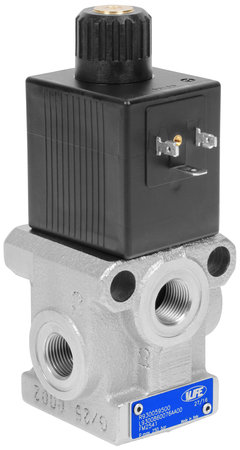 Sähköinen 3-tieventtiili 3/8" 12V 50L 250Bar - Sähköventtiilit - FM2541 - 1