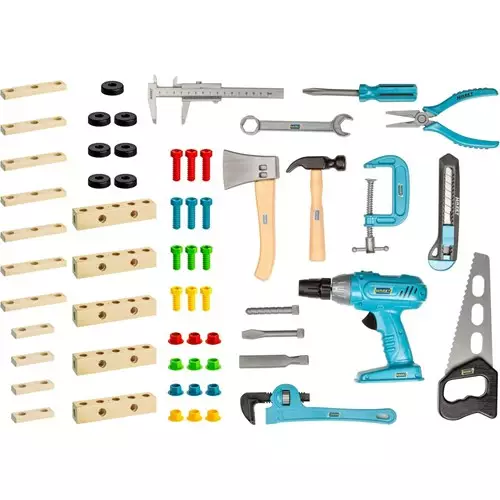 Hazet Juniortool leikki työkalusarja 61-osainen - Muut lelut - HAZJUNIORTOOL1 - 1