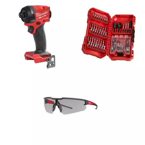 Akkuiskuruuviväännin M18 FID3 + Kärkisarja Milwaukee - Milwaukee 18V rungot - M18FID3SET1 - 1