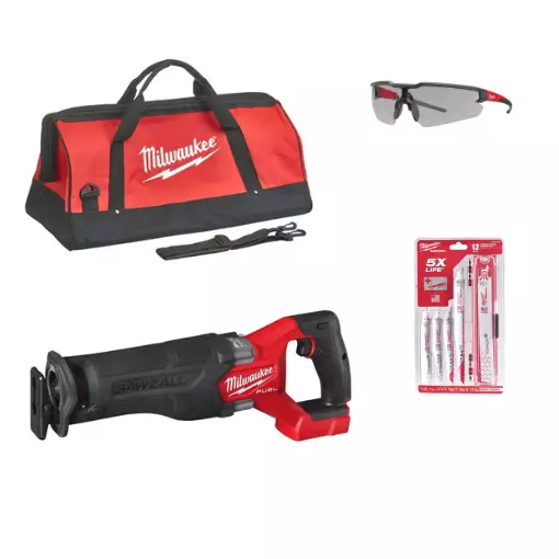 Akkupuukkosaha M18 FSZ + tarvikepaketti Milwaukee - Milwaukee 18V akkukonepaketit - M18FSZSET1 - 1