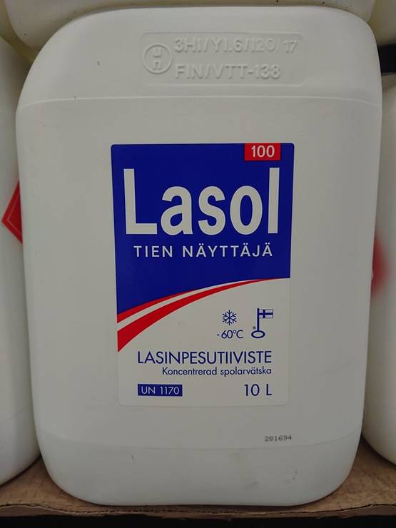 LASINPESUNESTE LASOL 100 10L - Auton lasipinnat - 112-51012 - 1