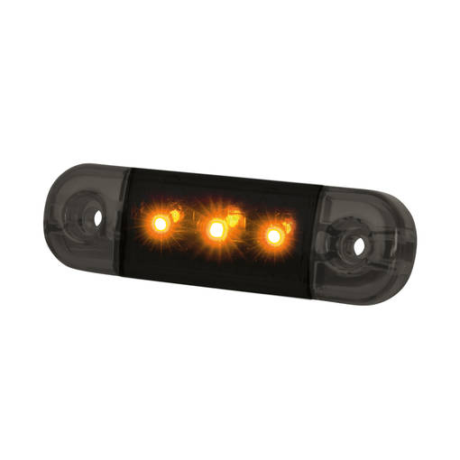 LED-äärivalo Strands Dark Knight äärivalo keltainen 3LED - LED-äärivalot - 375-800332 - 1
