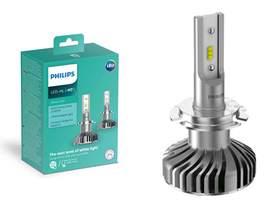 LED-polttimo Philips H7 12V +160% - LED-polttimot - 10-11972ULWX2 - 1