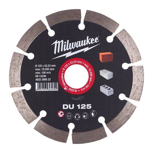 Milwaukee timanttilaikka DU 125*22,2 - Laikat - 4932399522 - 1