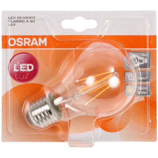 Osram Filamenttilamppu LED-retrofit E27 7W - Kiinteistövalaisimet - OS112 - 1