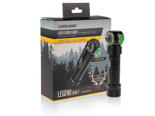 Otsalamppu Ledwise Legend gen2 1500lm (lämmin värisävy) - Otsalamput - 1700-AT782 - 2