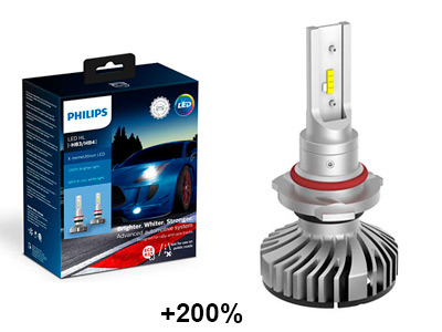 LED-ajovalopolttimo Philips X-tremeUltinon +200% HB3/HB4 - LED-polttimot - 10-11005XUWX2 - 1