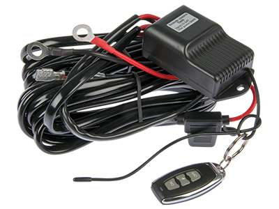 Johtosarja kauko-ohjaimella 12-24V - Lisävalojen relejohtosarjat  - 1605-WK022 - 1