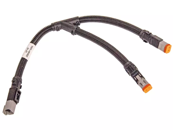 Johto y-haara suojaputkella Deutsch-liittimillä - Johdot lisävaloihin - 1605-N8K502 - 1