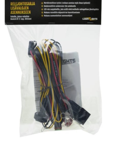 Relejohtosarja yhdelle lisävalolle, DTP4 - Lisävalojen relejohtosarjat  - 8020103722 - 1