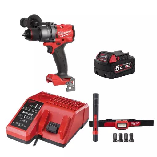 Milwaukee M18 FPD3 setti 2 - Milwaukee 18V rungot - M18FPD3SET2 - 1