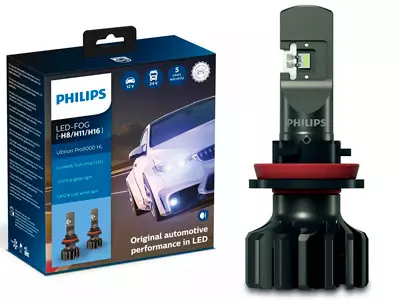 LED-sumuvalopolttimopari Philips Ultinon Pro9000 H8/H11/H16 - - 10-11366U90CWX2 - 1