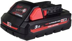 Milwaukee M18 3Ah High Output akku - Milwaukee 18V akut ja laturit - M18HB3 - 1