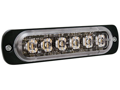LED-TASOVILKKU R65 6-LED 12/24V KELT. 112X28X9MM - LED-tasovilkut - 1603-300583 - 1